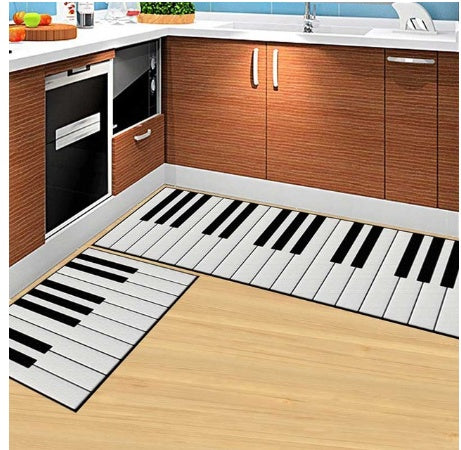 Non-Slip Washable Floor Mat – Oil-Proof Household Rug for Bathroom, Kitchen & Entryway