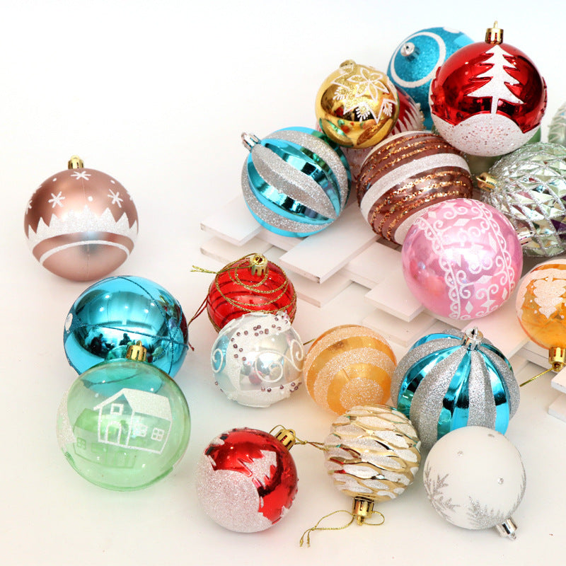 Christmas ball, bright ball, 6cm24, Christmas decorations