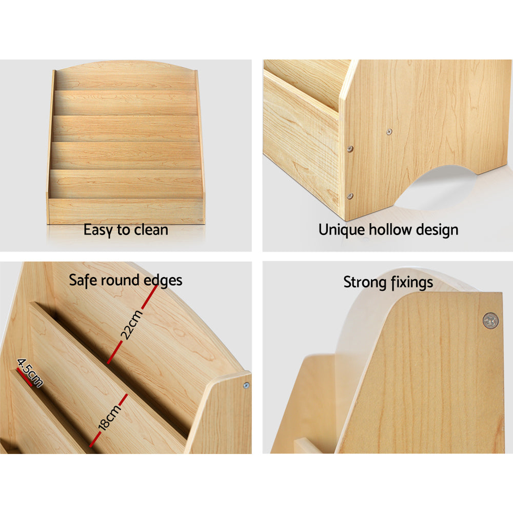 5-Tier Kids Bookshelf