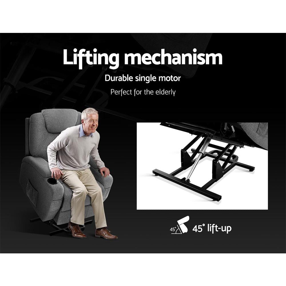 Heated Massage Recliner Chair