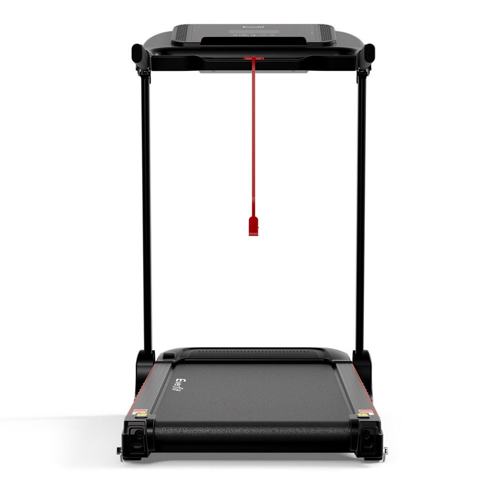 Everfit Electric Foldable Treadmill – Home Gym Fitness Running Machine with Incline & 12 Programs (390mm Belt)