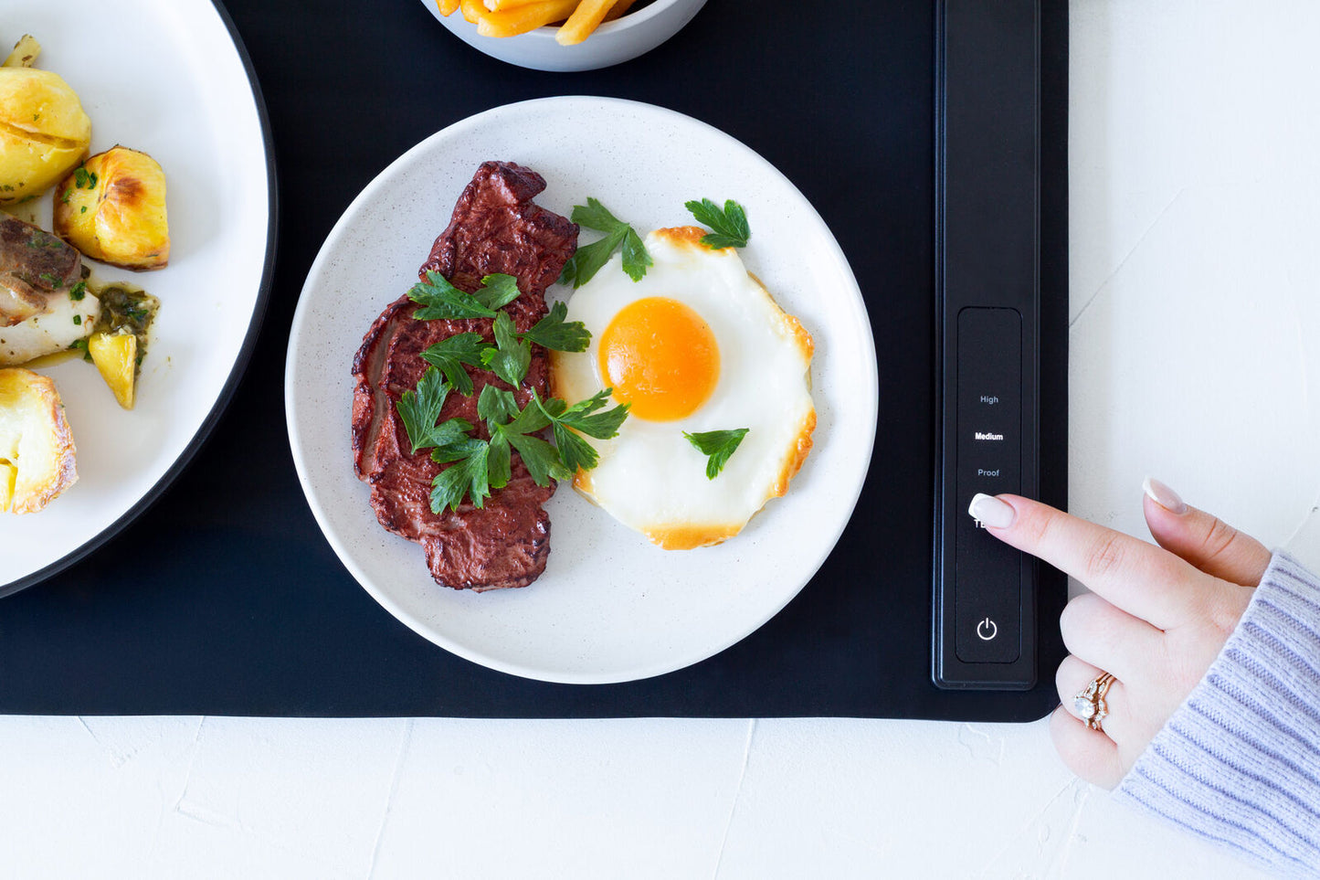 Electric Heating Mat with 3-Level Temperature Control – Rollable & Portable Heat Pad