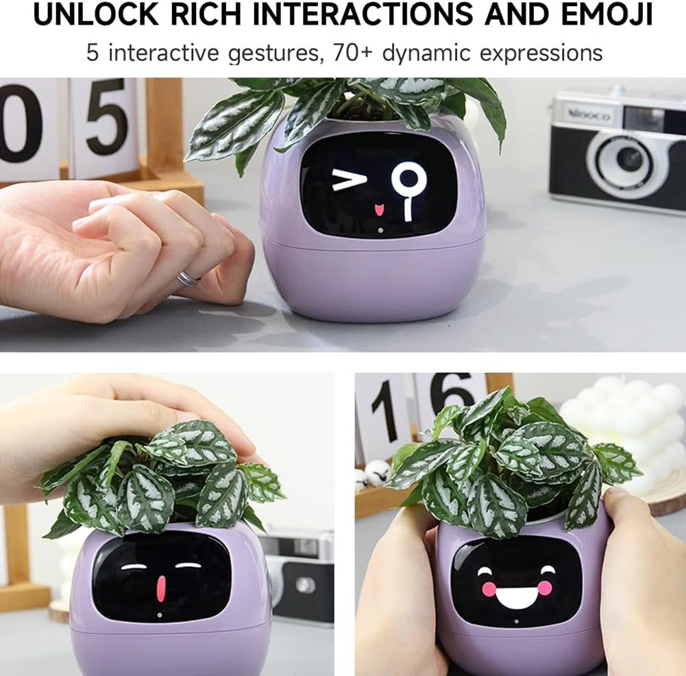 Smart Plant Pot with App Control and LCD Display