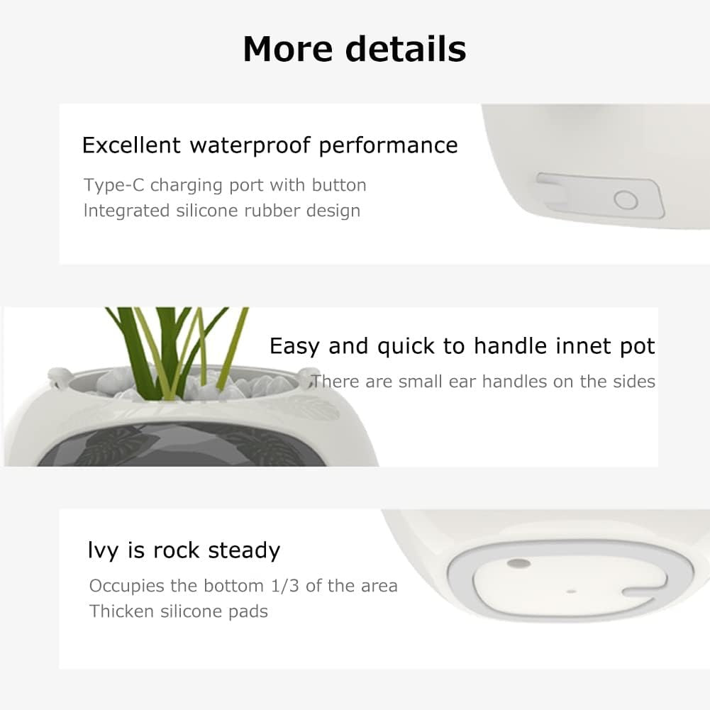 Smart Plant Pot with App Control and LCD Display