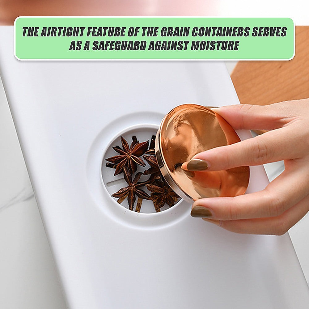 6-Grid Dry Food Dispenser