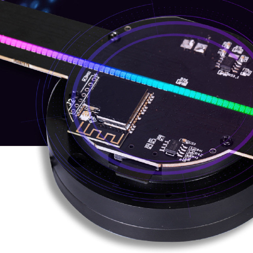 Upgraded 3D Holographic Advertising Display Fan – Naked Eye LED Projection with Video & Image Support