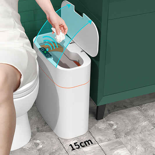 Smart Automatic Trash Can with Sensor Lid – Touch-Free, UV Sterilisation, Odour Control for Kitchen, Bedroom & Office