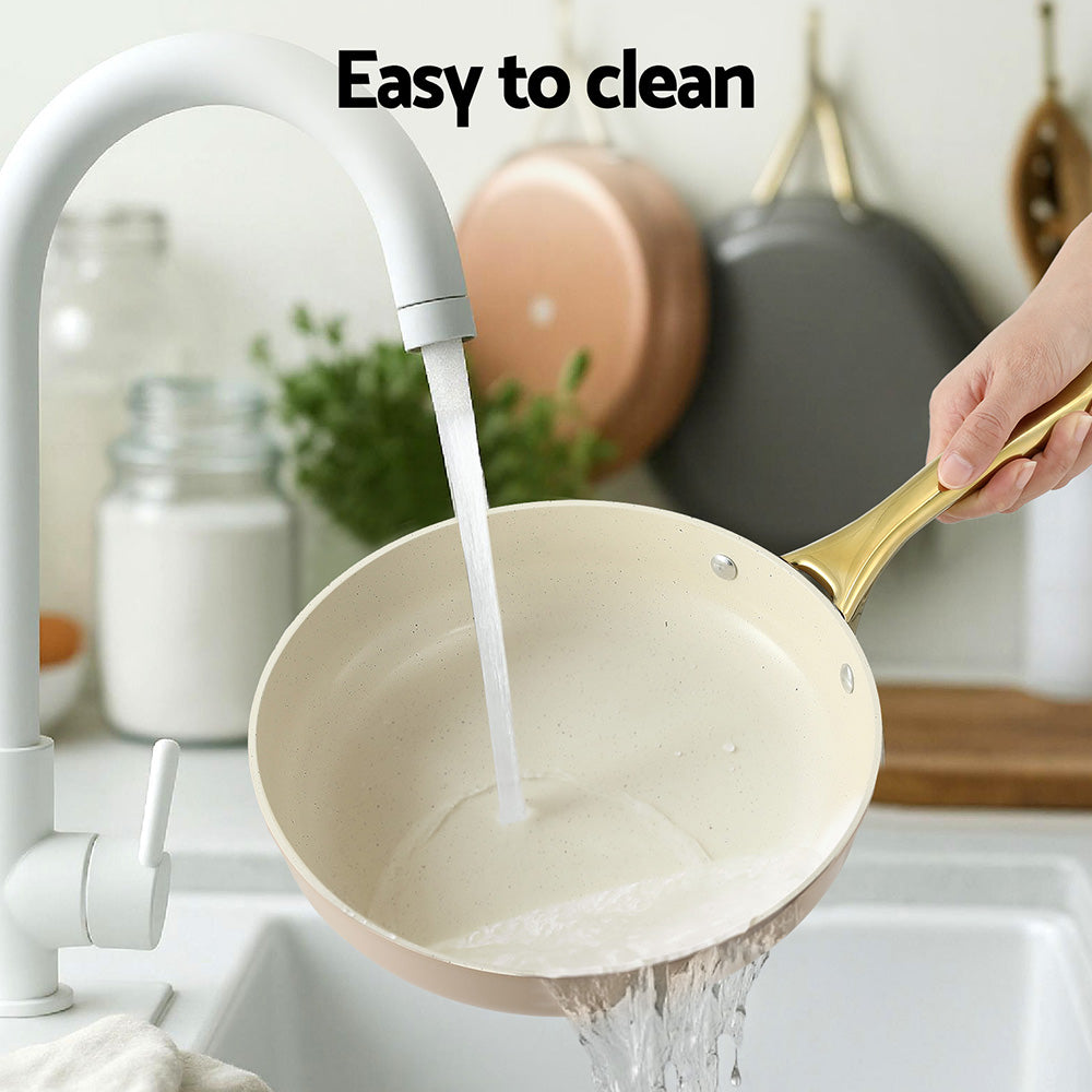 5-Star Chef 3-Piece Ceramic Frying Pan Set