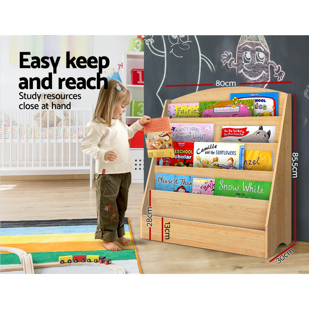 5-Tier Kids Bookshelf