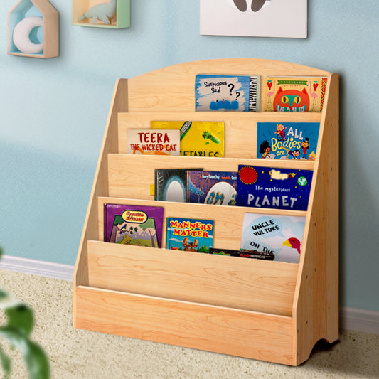 Keezi 5-Tier Kids Bookshelf