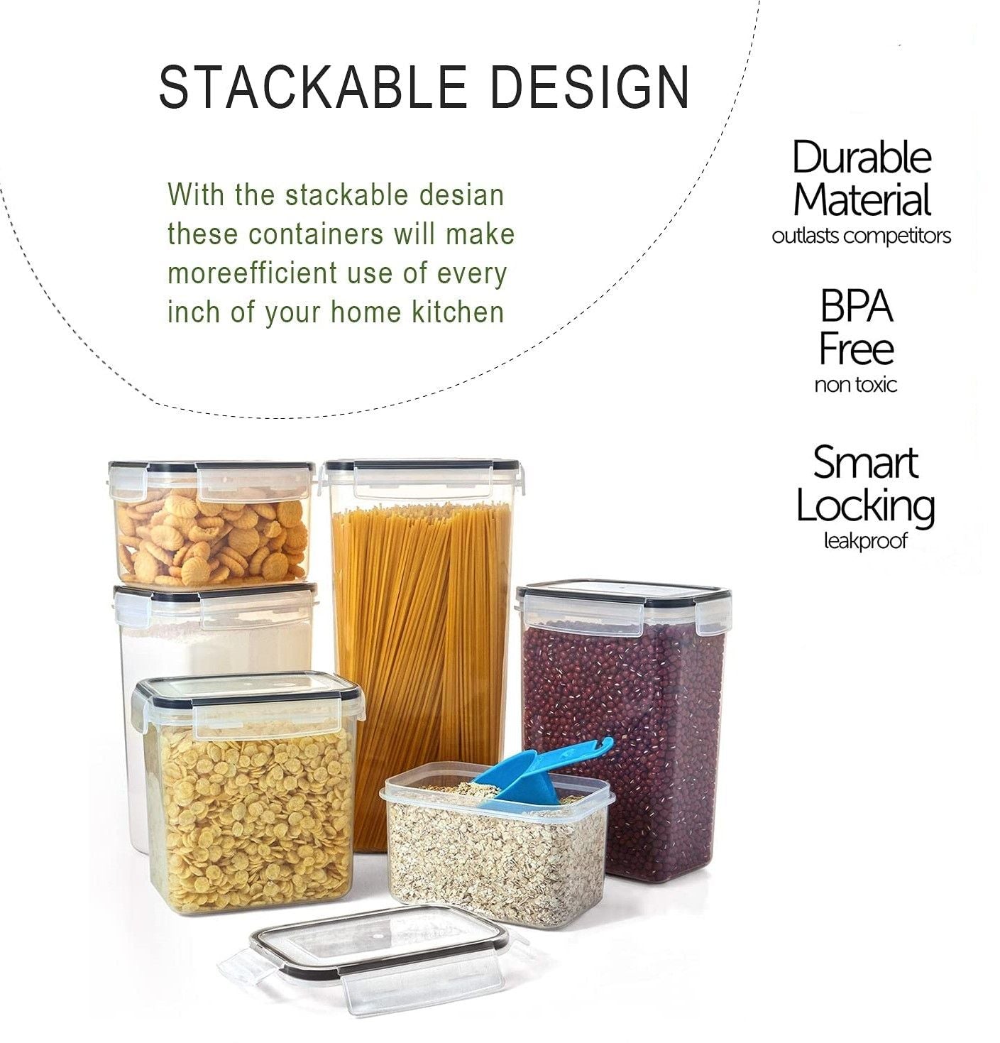 14-Piece Airtight Food Storage Container Set