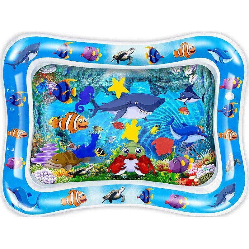 Portable Tummy Time Water Mat for Sensory Play and Motor Skill Practice