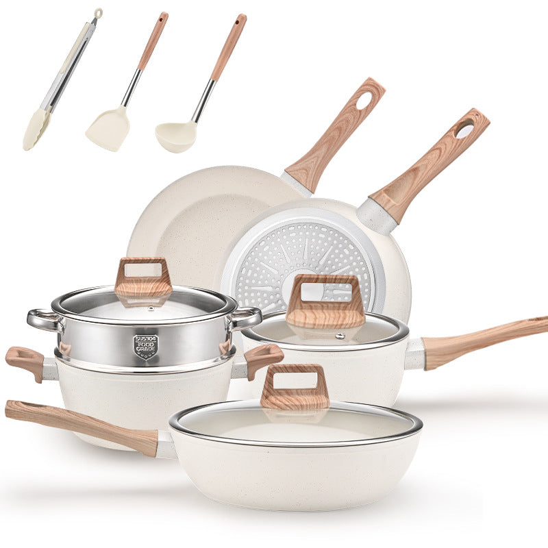YEJ 12-Piece Non-Stick Cookware Set