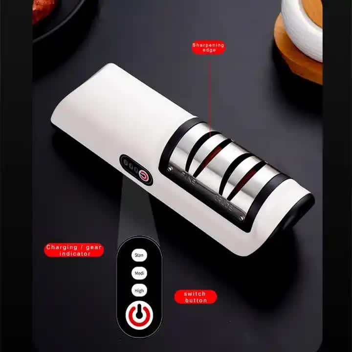 Black Electric Knife Sharpener