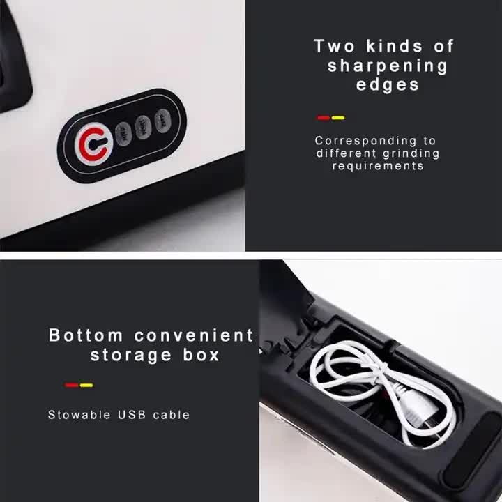 Black Electric Knife Sharpener