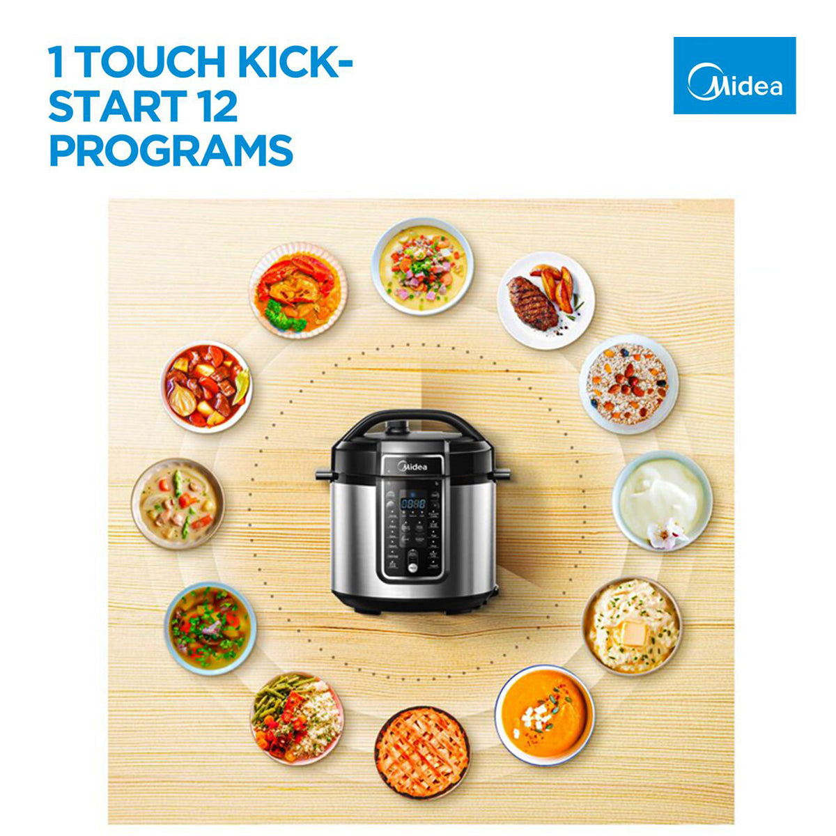 Midea 5.7L Pressure Cooker