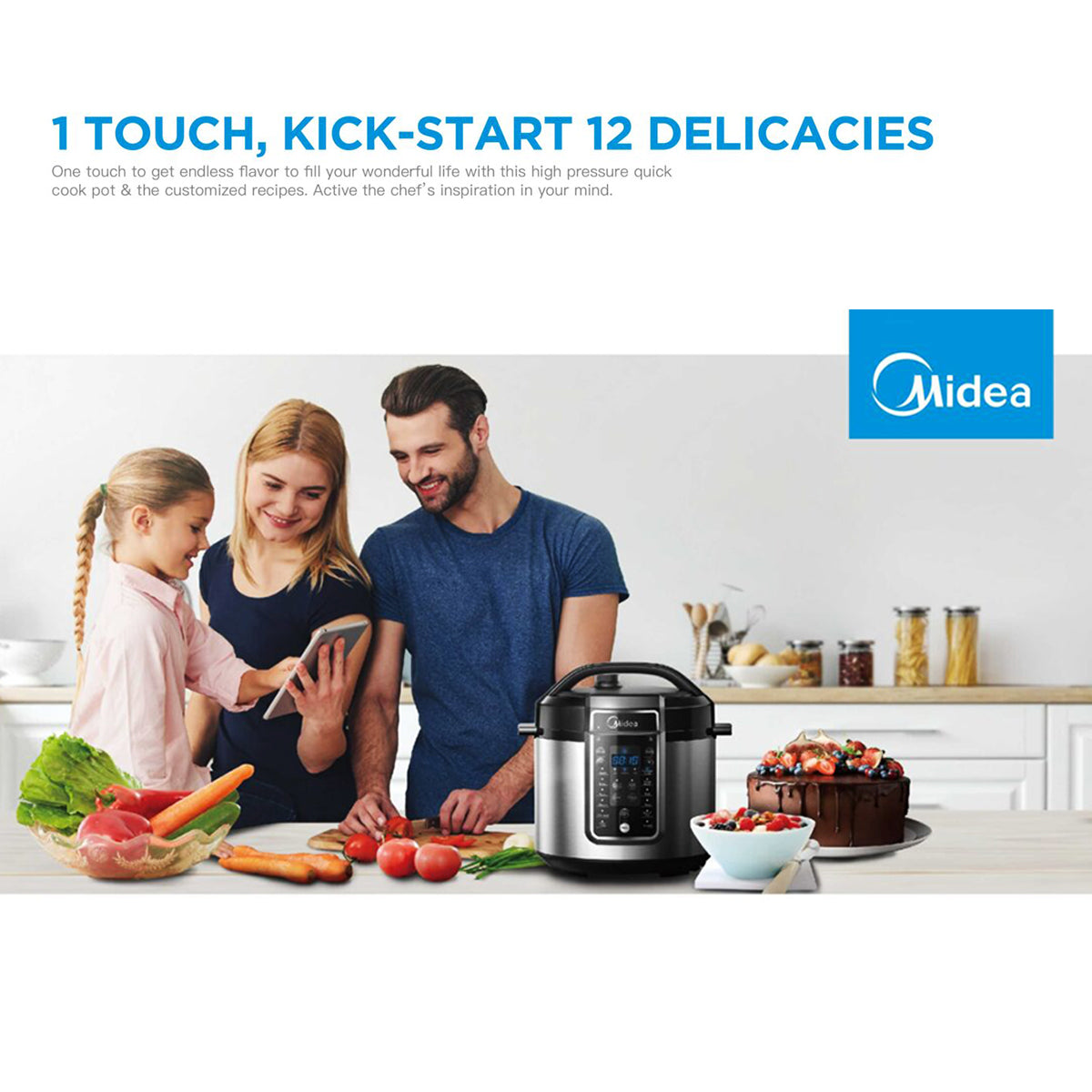 Midea 5.7L Pressure Cooker