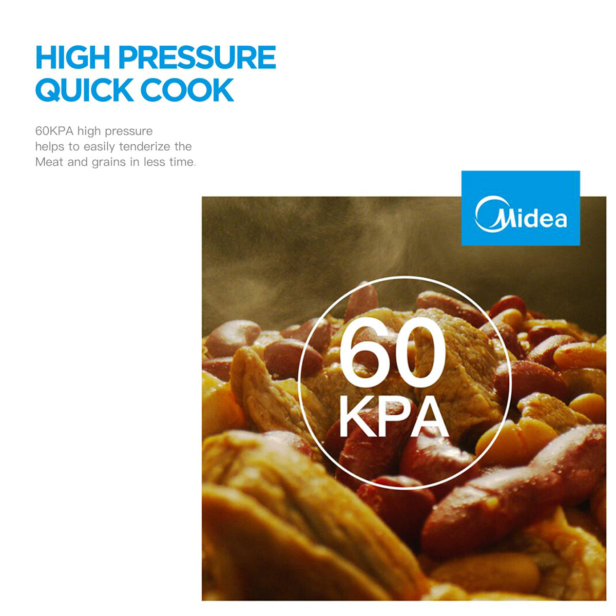 Midea 5.7L Pressure Cooker