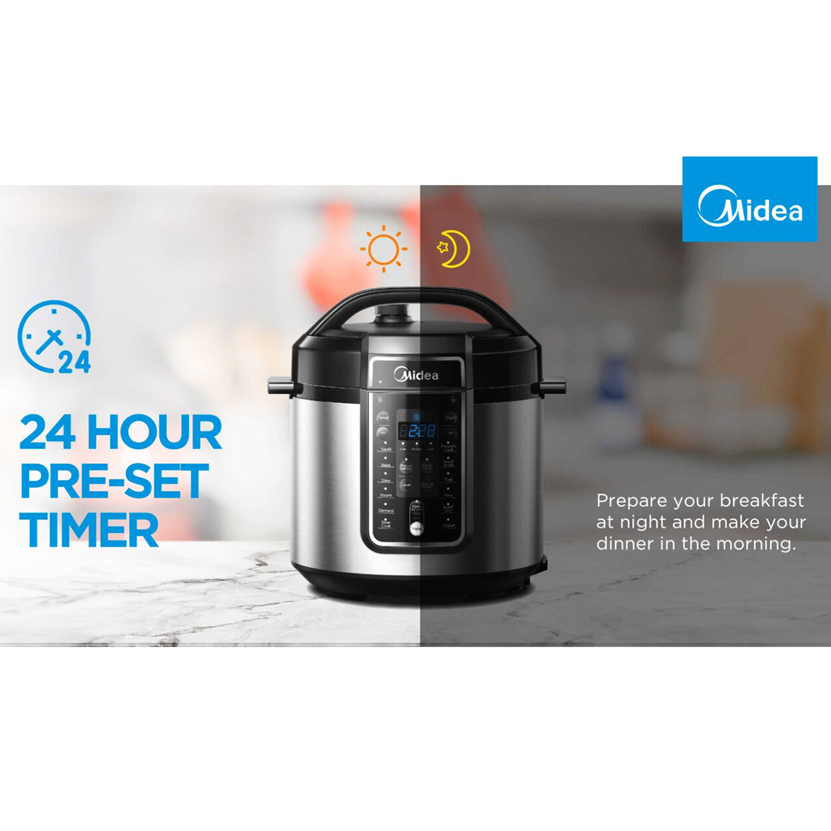 Midea 5.7L Pressure Cooker