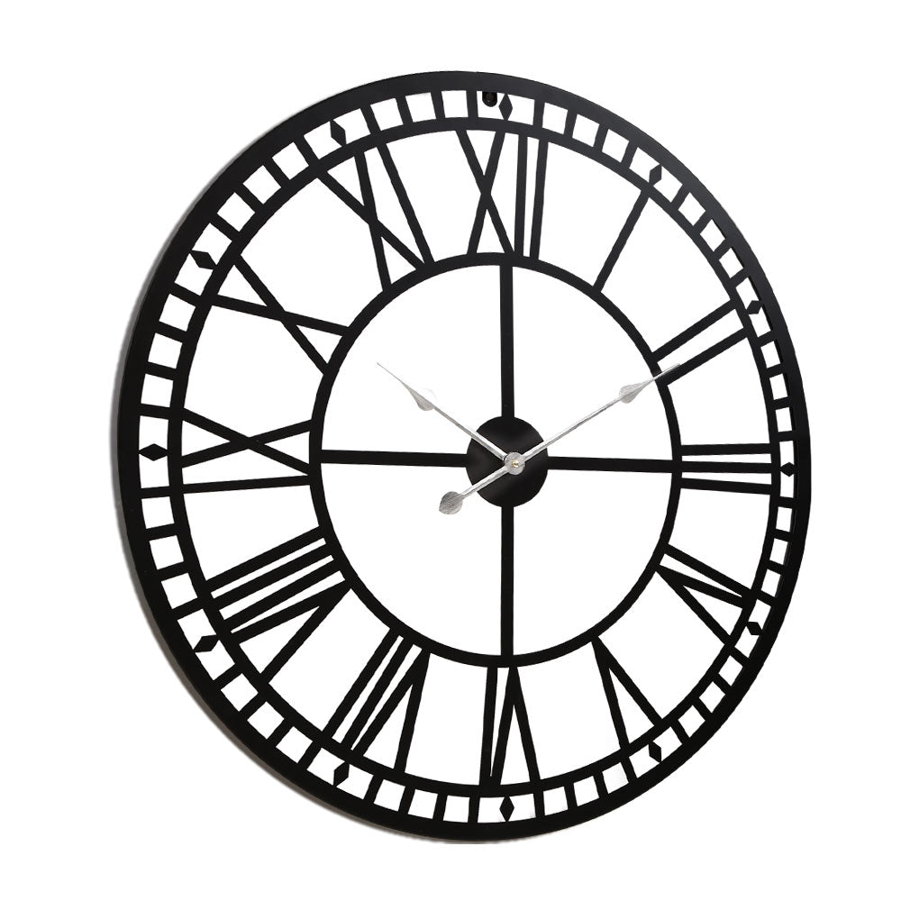 Artiss 80cm Large Metal Wall Clock