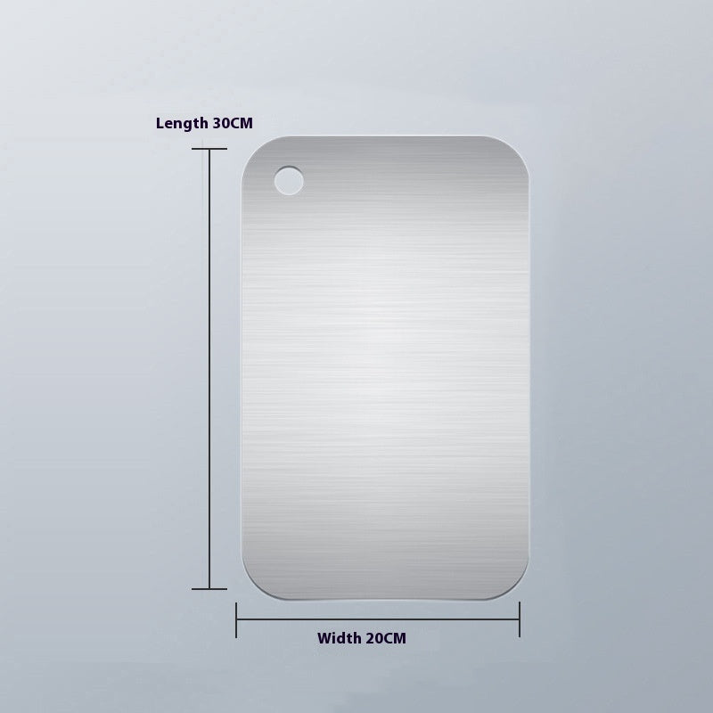 Stainless Steel Anti-Mold Cutting Board – Heavy-Duty Chopping Surface for Meat, Veggies & More